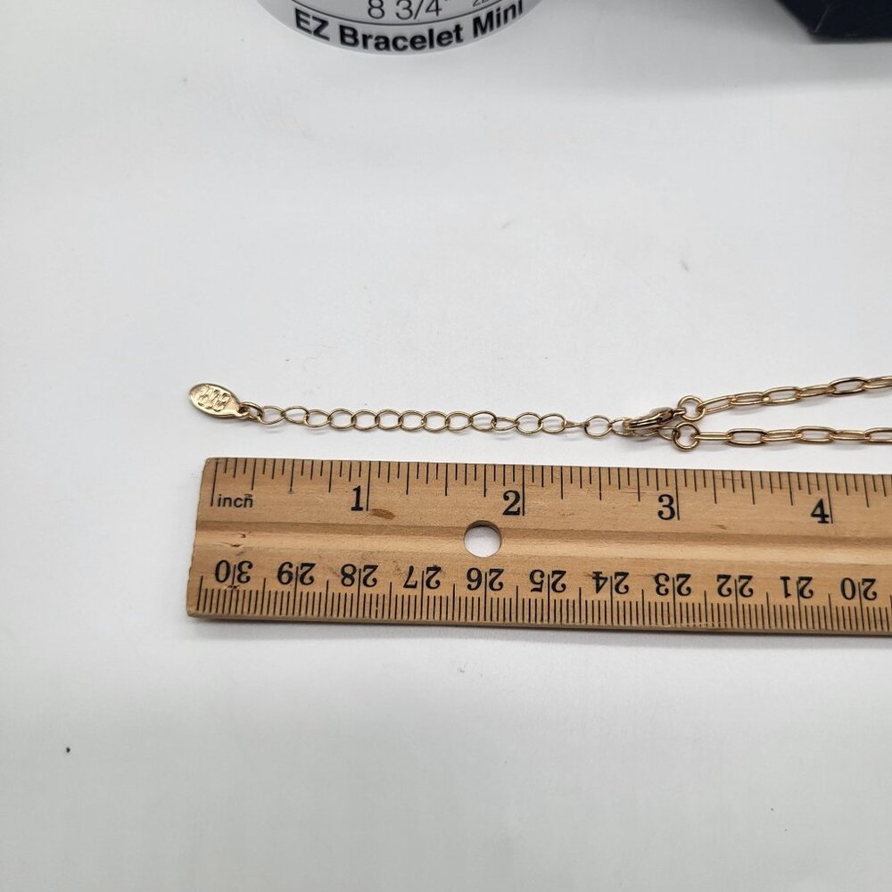 8 Other Reasons-80R Necklace Gold Tone Bar - Picture 7 of 10